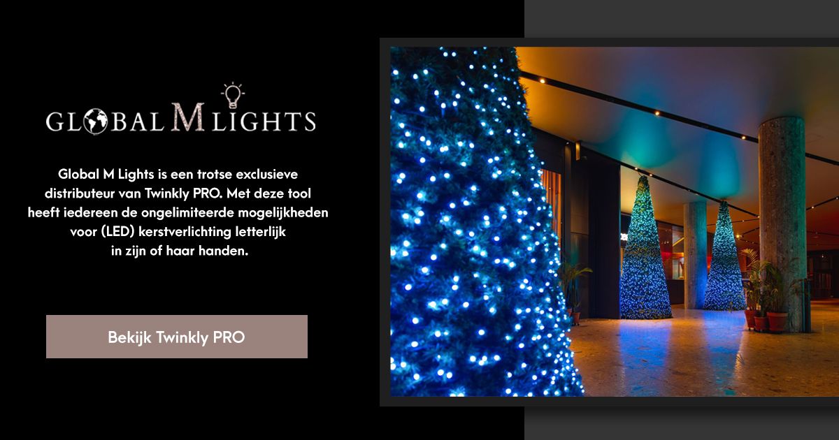 Ongelofelijk mot bevroren Twinkly PRO Buitenverlichting - Global M Lights