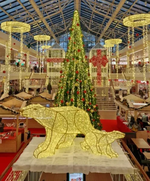 kerstverlichting winkelcentrum global m lights