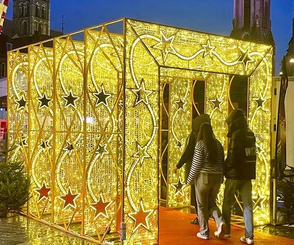 Led verlichting ingang uitgang