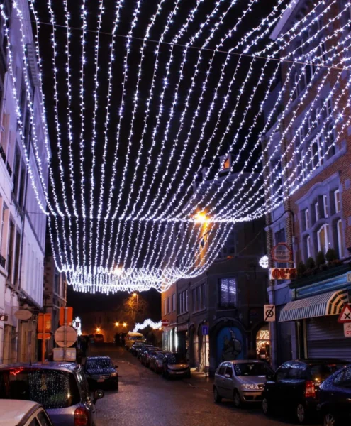 kerstverlichting matten straatverlichting