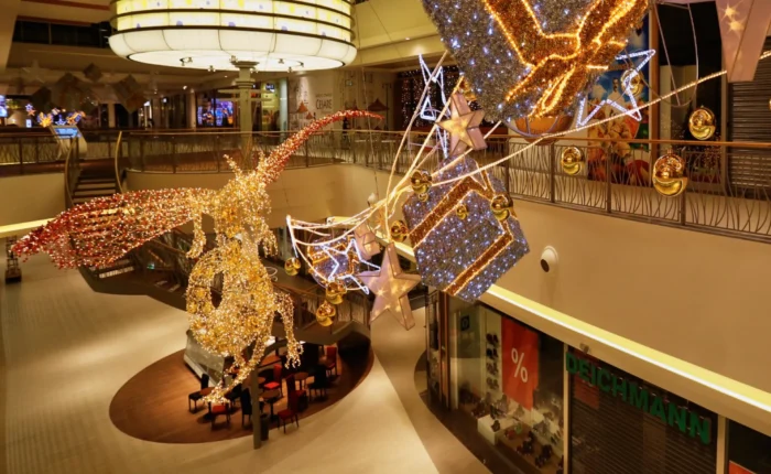 winkelcentrum led verlichting nederland
