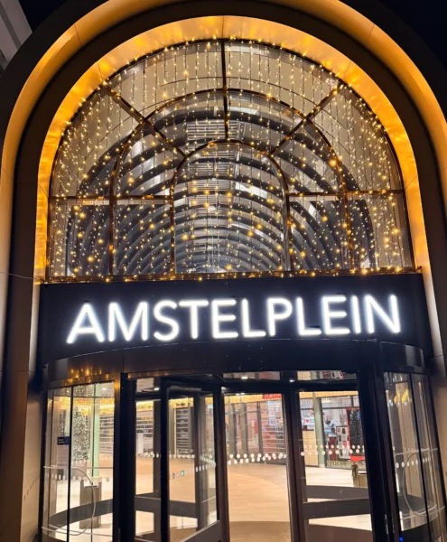 Amstelplein kerstverlichting